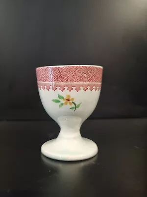 Buy Adams Pottery Calyx Ware- Lowestoft Pattern- Egg Cup Antique Flower • 6£