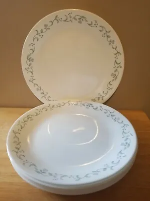 Buy 8 Corning Corelle COUNTRY COTTAGE 10 1/4  Dinner Plates Hearts Vines  • 14.46£