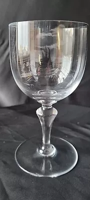 Buy Baccarat NORMANDIE Claret Wine Glass, Etching Of Tall Ship, Signed.  • 125£