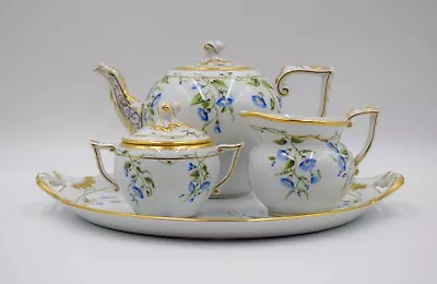 Buy Rare Herend Morning Glory Hand Painted Teaset With Tray • 1,228.60£