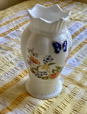 Buy Aynsley Cottage Garden Small Posy Vase 12cmH 7cmD  Fine Bone China Vgc #7 • 5.99£