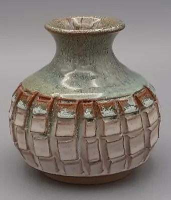 Buy Vintage Retro Canterbury Pottery Studio Pottery Vase VGC  • 14.99£
