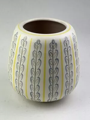 Buy Poole Pottery FREEFORM Shape 687 YHS Pattern Vase 7  High (17.5cm) • 150£