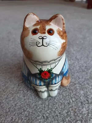 Buy Rye Pottery Joan De Bethel C638 5  Cat Figurine - 1988 • 85£