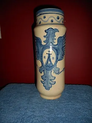 Buy Antique Pottery Vase PUENTE DEL ARZOBISPO Spain VALLEY OF THE FALLEN Phoenix • 119.83£