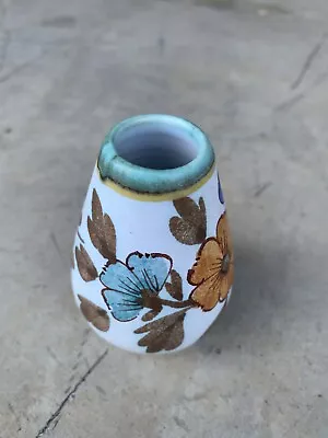 Buy Vintage Flora Gouda Minature Vase Holland Pottery • 23.72£