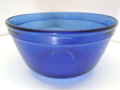 Buy Vintage Anchor Hocking Ovenware Cobalt Blue Glass Mixing Bowl 1.5 QT  Beautiful  • 14.40£