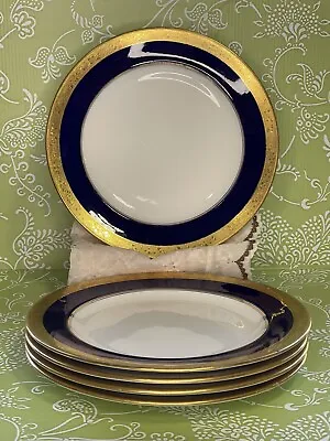 Buy Rare Vintage Shelley Late Foley Dinner Plates #8767. Set Of 5 *OKAY CONDITION* • 18.97£