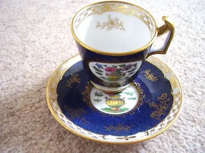 Buy Antique SPODE Copeland China Porcelain  Cup And Saucer,MAPLE LONDON,hand Painted • 15£