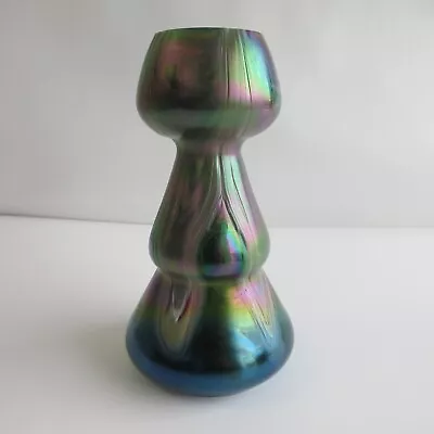 Buy Antique Loetz? Art Glass Vase Rare Art Nouveau Iridescence • 384.20£