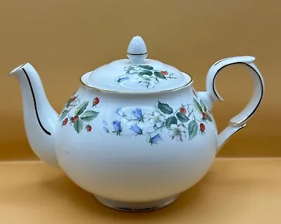 Buy Duchess Bone China Strawberry Fields Tea Pot Lovely Condition  • 39.99£