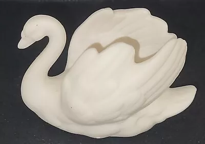 Buy Goebel W Germany Whit Pottery Swan Vase Wedding Birthday Christening Decoration • 4.99£