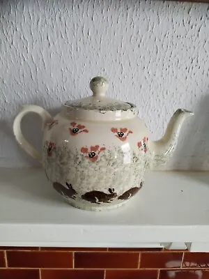 Buy Vintage Price & Kensington Potteries Bunnies Teapot Full Size • 15£
