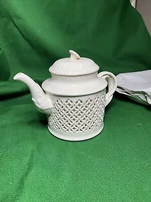 Buy Leedsware Classical Creamware Teapot VGC • 50£