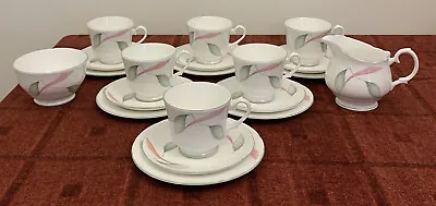 Buy 20 Pieces Vintage Duchess Windermere China, Cups, Saucers, Plates, Milk & Sugar  • 15£