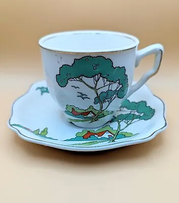 Buy Art Deco Clarice Cliff  Snow White Cottage   Coffee Cup & Saucer • 55£