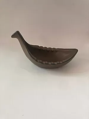 Buy MCM Pottery Leaf Bowl Ashtray USA AT8 • 16.13£