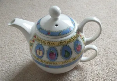 Buy Arthur Wood & Son Staffordshire Herbal Teas Fruit Infusions Teapot & Cup • 10£