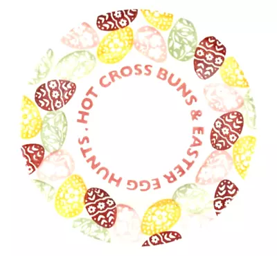 Buy Emma Bridgewater - 22cm Side Plate - Hot Cross Buns & Easter Egg Hunts  - New • 25£