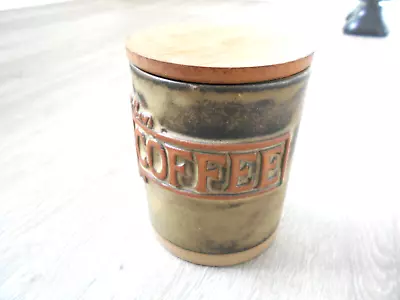 Buy Tremar Pottery Cornwall Coffee Storage Jar • 4.99£