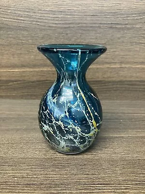 Buy Mdina Style Glass Vase (un Signed) • 20£
