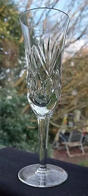 Buy Royal Brierley Crystal Champagne Flute - Tall Braemar • 29.95£