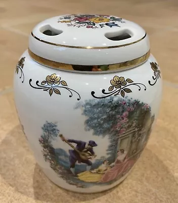 Buy Vintage Lord Nelson Pottery Ceramic Pot Pourri / Ginger Jar - 10cm Tall • 5£
