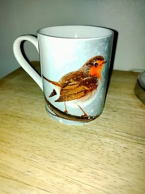 Buy Beautiful Robin Tea Coffee China Mug New • 10£