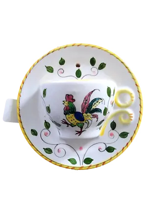 Buy Morikin Teacup And Saucer Wall Pocket - Hand Painted - Occupied Japan • 4.83£