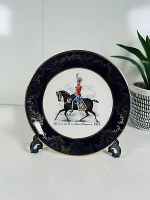 Buy Weatherby Hanley Royal Falcon Ware Officer Of The 11th Light Dragoons PLATE Dish • 15£