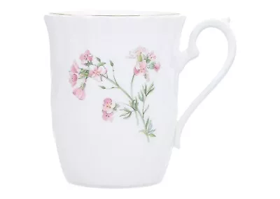 Buy Royal Sutherland Pink Floral Fine Bone China Mug • 12£