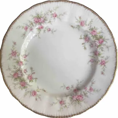 Buy Paragon Fine China 1981-1990 Vintage Victorian Rose 8” Luncheon Plate Beautiful • 33.36£