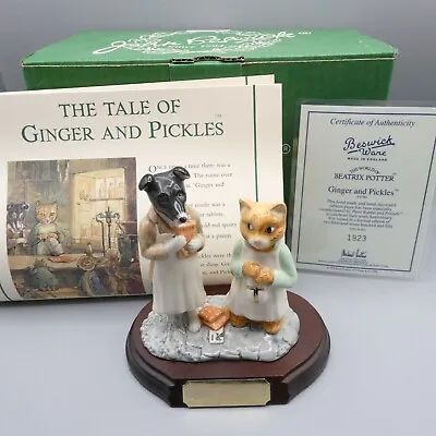 Buy Beswick Beatrix P3790 Ginger Pickles Figurine Tableau MIB + Coa LTD ED 1923/2750 • 62.99£