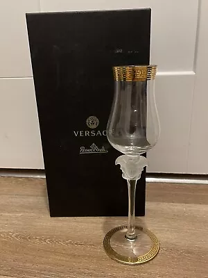 Buy Versace Rosenthal Calice Grappa Medusa Glass • 129.99£
