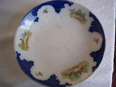 Buy Wood & Son Scale Dish With Base Birds & Flowers Blue Pattern • 8.99£