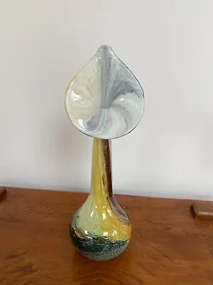 Buy Allum Bay Studio Art Glass Vase ‘Jack In The Pulpit’ Handmade • 15£