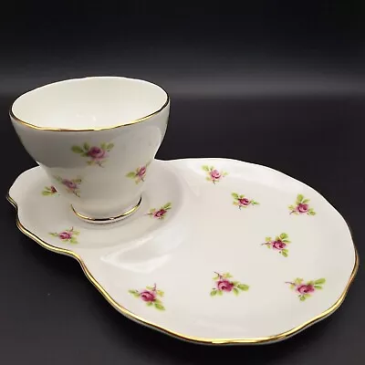 Buy Fenton China Company - Floral Rose - Tea Cup And Saucer Side Plate - Bone China • 7.99£