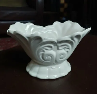Buy Small Vintage White Pottery Planter By George Clews England • 10£