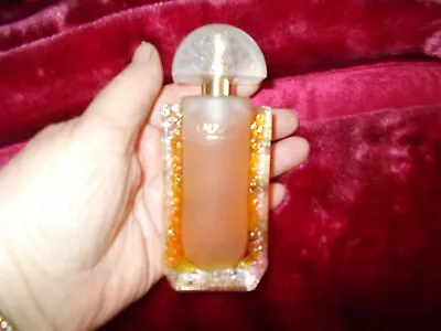 Buy LALIQUE Perfume 50ml Glass Bottle Leaf Design - Unboxed. • 12.99£