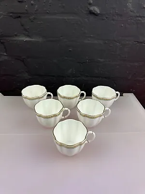 Buy 6 X Royal Crown Derby Carlton Green A.1302 Replacement Teacups • 34.99£