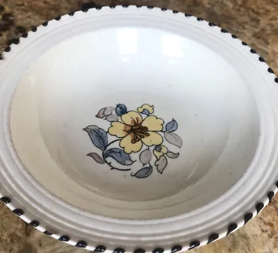 Buy Rare Collectable Crown Ducal Ware Floral  Small Rimmed Bowl Dish Trinket Pot • 2.94£