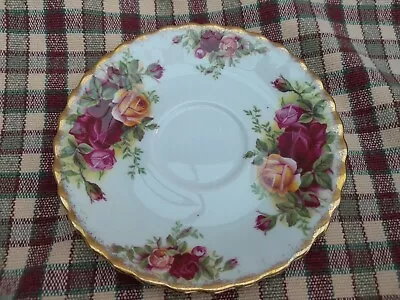 Buy Royal Albert Old Country Roses Saucer Bone China Lovely Tea Coffee Quick Post Sm • 2.01£