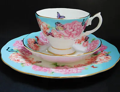 Buy Royal Albert Miranda Kerr 'Devotion' China Tea Trio Cup Saucer Plate & Gift Box • 98.51£