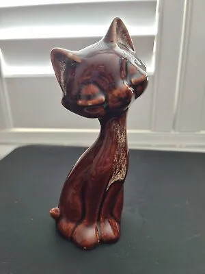 Buy Vintage Brown Fosters South West Siamese Cat Figurine Kitsch Mid Century 6.5   • 12.50£