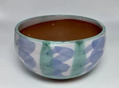 Buy TINTAGEL Cornwall Pottery Small Bowl/ Dish Diameter 10.5 Cm White Blue Green • 12.49£