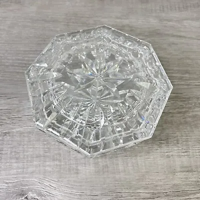 Buy Waterford Irish Crystal Candy Dish With Lid Octagon Shape Clear Glass • 42.69£