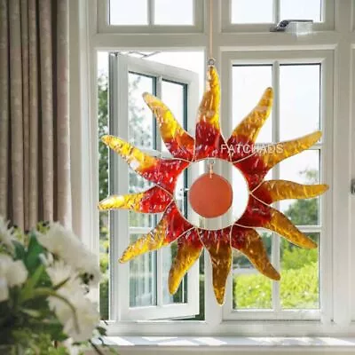 Buy Suncatcher Stained Glass Rainbow Window Decoration With Free Suction Cup Hook • 15.95£