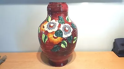 Buy Beautiful Vintage Royal Cauldon Very Large & Heavy Hand Painted Vase#734.Ex.Cond • 24.99£