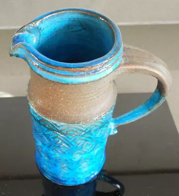 Buy HAK Danish Stoneware NILS KAHLER Blue Pottery Jug • 45£