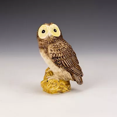 Buy Beswick Pottery - Hand Painted Tawny Owl Bird Figure • 9.99£